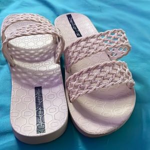 Pink sandals